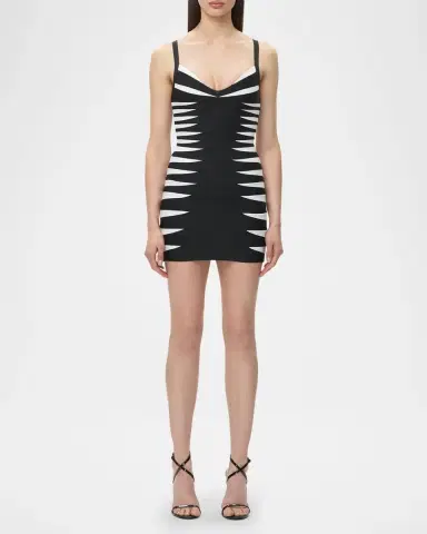 Hervé Léger The Tara Bandage Mini Dress | Thumbnail 4