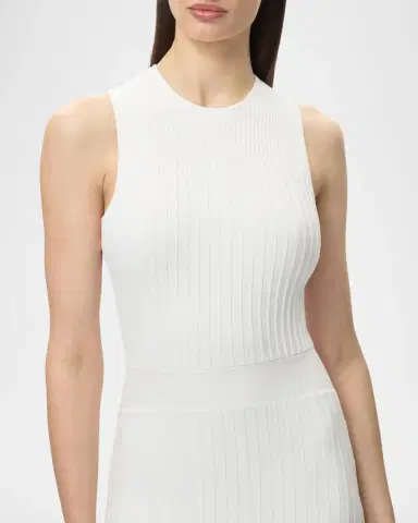 Hervé Léger The Lauren Rib-Knit Midi Dress | Thumbnail 5 Hervé Léger The Lauren Rib-Knit Midi Dress | Thumbnail 5