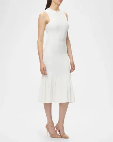 Hervé Léger The Lauren Rib-Knit Midi Dress | Thumbnail 6 Hervé Léger The Lauren Rib-Knit Midi Dress | Thumbnail 6