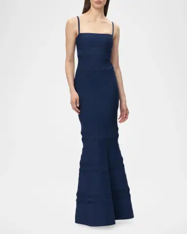 Hervé Léger The Caitlin Mermaid-Hem Bandage Gown | Thumbnail 2 Hervé Léger The Caitlin Mermaid-Hem Bandage Gown | Thumbnail 2