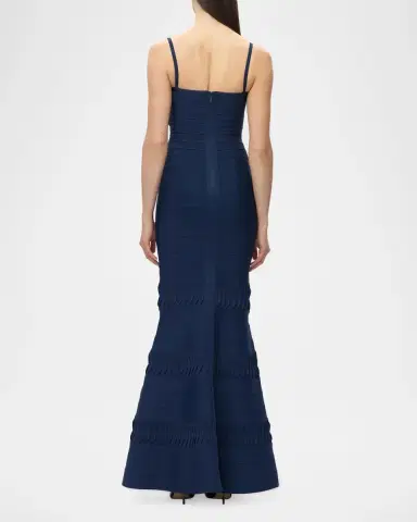 Hervé Léger The Caitlin Mermaid-Hem Bandage Gown | Thumbnail 3 Hervé Léger The Caitlin Mermaid-Hem Bandage Gown | Thumbnail 3