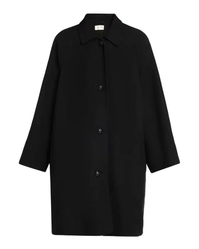 The Row Etoli Cotton Single-Breasted Coat