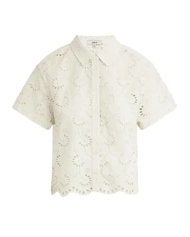 Joe's Jeans The Eyelet Short-Sleeve Shirt