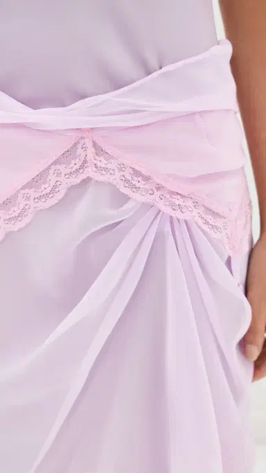 Marc Jacobs Layered Satin Slip Dress ilac | Thumbnail 6 Marc Jacobs Layered Satin Slip Dress ilac | Thumbnail 6