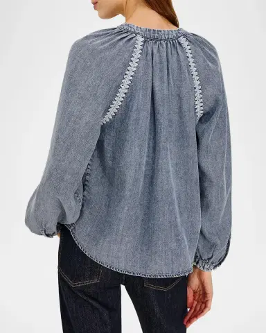 RAILS Tali Embroidered Raglan-Sleeve Top | Thumbnail 3 RAILS Tali Embroidered Raglan-Sleeve Top | Thumbnail 3