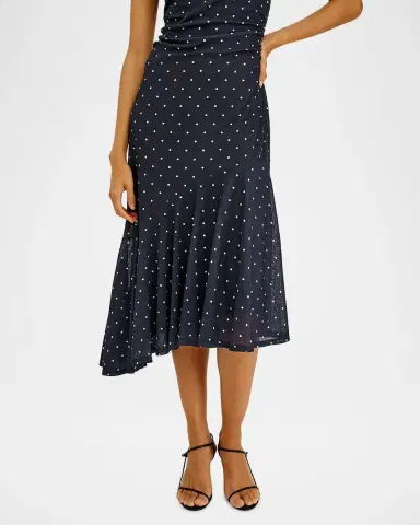 RAILS Daija Polka Dot Midi Dress | Thumbnail 7