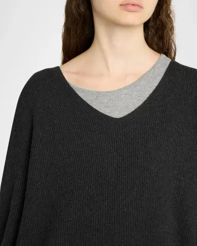 The Row Phef Cotton-Cashmere Ribbed Top | Thumbnail 5 The Row Phef Cotton-Cashmere Ribbed Top | Thumbnail 5