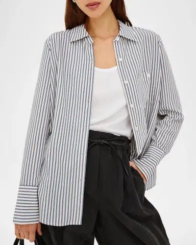 RAILS Beck Striped Woven Shirt | Thumbnail 4