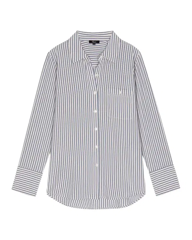 RAILS Beck Striped Woven Shirt