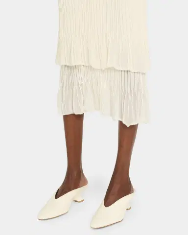 Bottega Veneta Bounty Vinyl Kitten-Heel Mules | Thumbnail 2