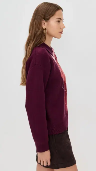 English Factory Argyle Knit Sweater | Thumbnail 4 English Factory Argyle Knit Sweater | Thumbnail 4