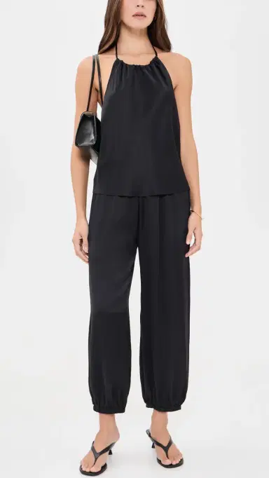 DONNI. The Silk Balloon Pants Jet | Thumbnail 5 DONNI. The Silk Balloon Pants Jet | Thumbnail 5