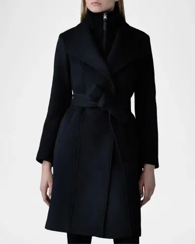 Mackage Norita 2-In-1 Double Face Wool Coat | Thumbnail 4