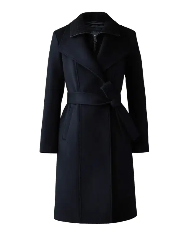 Mackage Norita 2-In-1 Double Face Wool Coat