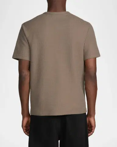 Frame Men's Jacquard Stripe Crewneck T-Shirt | Thumbnail 3