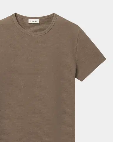 Frame Men's Jacquard Stripe Crewneck T-Shirt | Thumbnail 7