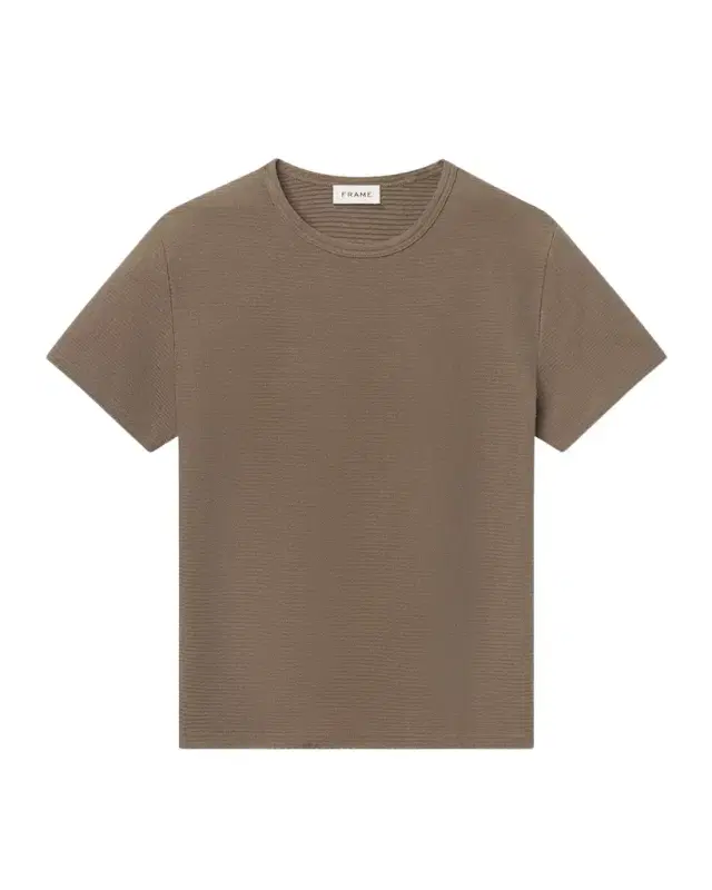 Frame Men's Jacquard Stripe Crewneck T-Shirt