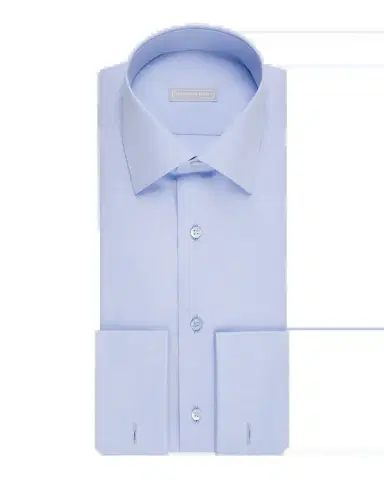 Stefano Ricci Men's Cotton French-Cuff Dress Shirt | Thumbnail 2