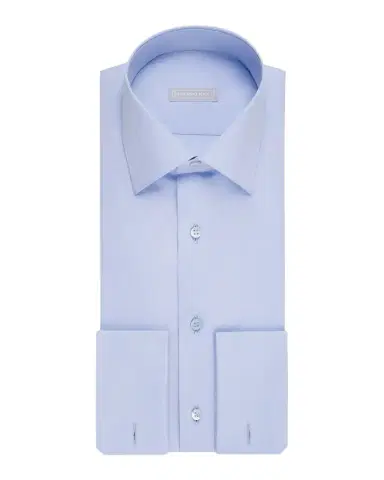 Stefano Ricci Men's Cotton French-Cuff Dress Shirt | Thumbnail 1