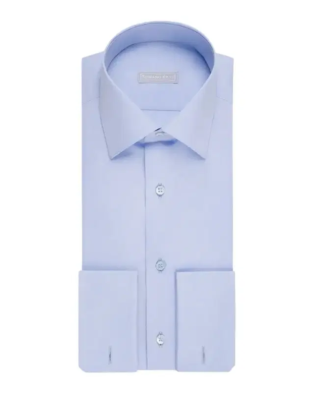 Stefano Ricci Men's Cotton French-Cuff Dress Shirt