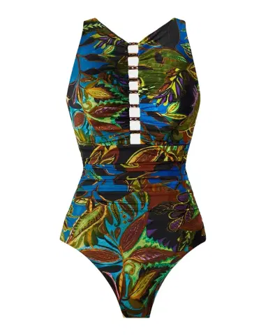 Miraclesuit Amazonia Swizzle One-Piece Swimsuit | Thumbnail 1 Miraclesuit Amazonia Swizzle One-Piece Swimsuit | Thumbnail 1