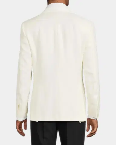 Canali Shawl Lapel Silk-Wool Dinner Jacket | Thumbnail 3