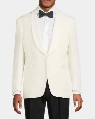 Canali Shawl Lapel Silk-Wool Dinner Jacket | Thumbnail 4