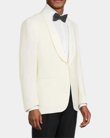 Canali Shawl Lapel Silk-Wool Dinner Jacket | Thumbnail 6