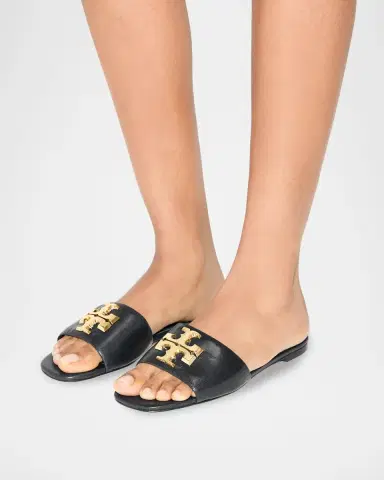 Tory Burch Eleanor Leather Slides | Thumbnail 2