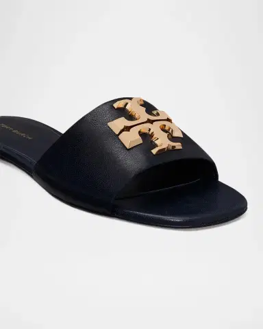Tory Burch Eleanor Leather Slides | Thumbnail 3