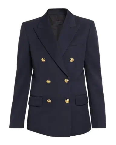 Nili Lotan Bruni Virgin Wool Double-Breasted Blazer | Thumbnail 1 Nili Lotan Bruni Virgin Wool Double-Breasted Blazer | Thumbnail 1