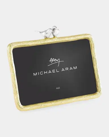 Michael Aram Lovebirds Silver & Gold Frame, 4" x 6" | Thumbnail 4