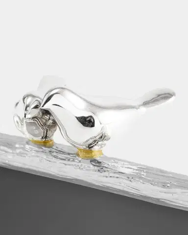 Michael Aram Lovebirds Silver & Gold Frame, 4" x 6" | Thumbnail 5