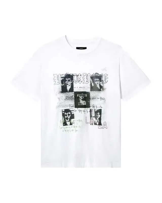 PURPLE Textured Jersey Crystal-ogo Graphic T-Shirt