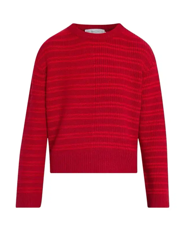 Proenza Schouler Pandora Striped Wool-Blend Sweater