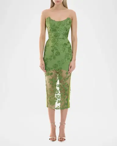 Zhivago The Voice Embellished Midi Dress | Thumbnail 2
