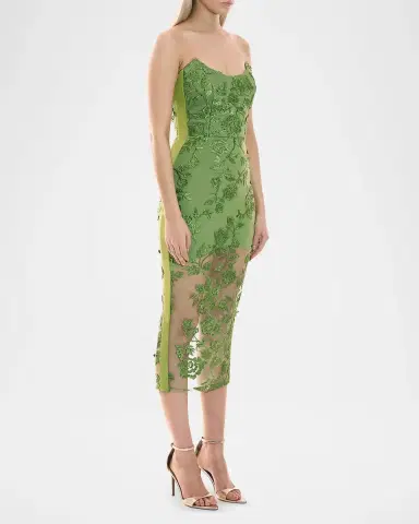 Zhivago The Voice Embellished Midi Dress | Thumbnail 4
