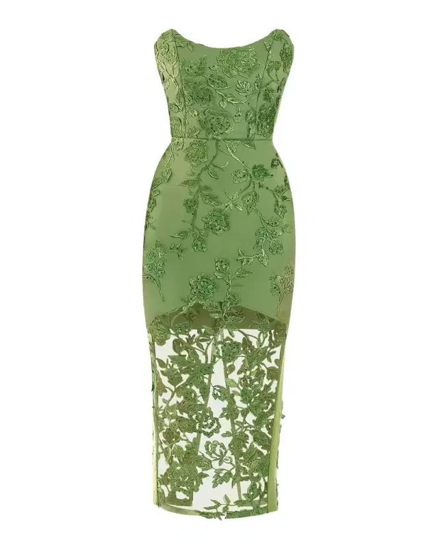 Zhivago The Voice Embellished Midi Dress