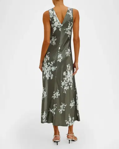 RAILS Camellia Sleeveless V-Neck Midi Dress | Thumbnail 2