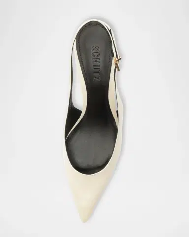Schutz 50mm Paola Leather Slingback Pumps | Thumbnail 4