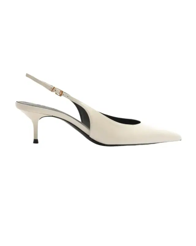 Schutz 50mm Paola Leather Slingback Pumps