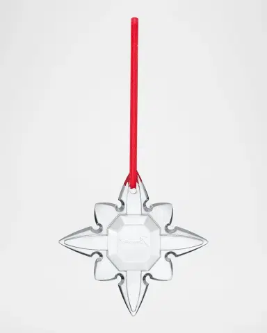 Baccarat Noel Octogone 2026 Crystal Christmas Ornament, Clear | Thumbnail 2