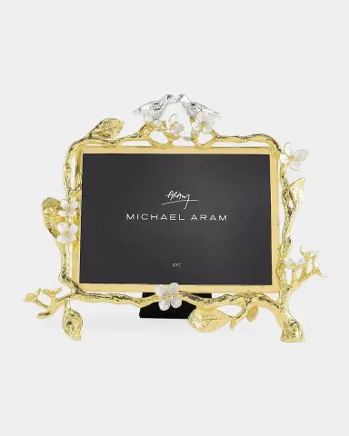 Michael Aram Lovebirds Silver & Gold Frame, 5" x 7" | Thumbnail 2