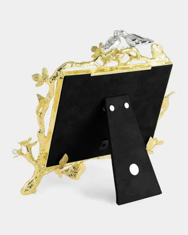 Michael Aram Lovebirds Silver & Gold Frame, 5" x 7" | Thumbnail 3