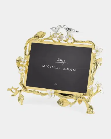 Michael Aram Lovebirds Silver & Gold Frame, 5" x 7" | Thumbnail 4