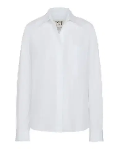 TWP Cowboy Shirt in Super Compact Poplin | Thumbnail 2 TWP Cowboy Shirt in Super Compact Poplin | Thumbnail 2
