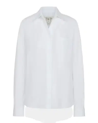 TWP Cowboy Shirt in Super Compact Poplin | Thumbnail 1 TWP Cowboy Shirt in Super Compact Poplin | Thumbnail 1