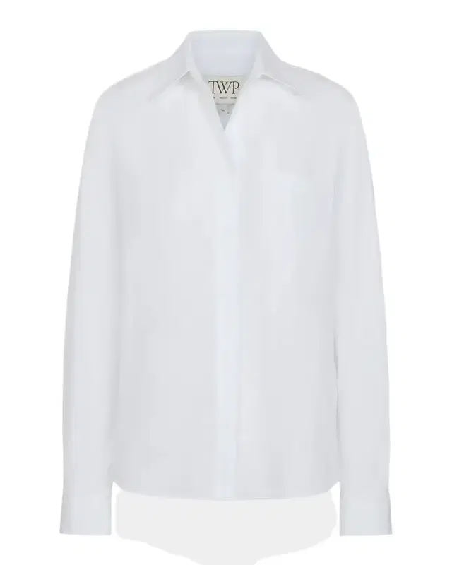 TWP Cowboy Shirt in Super Compact Poplin