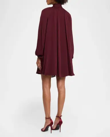 Simkhai Isobel Silk Mini Dress | Thumbnail 3 Simkhai Isobel Silk Mini Dress | Thumbnail 3
