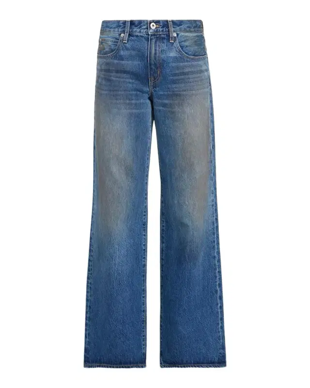 SLVRLAKE Mica Low-Rise Wide Relaxed Jeans